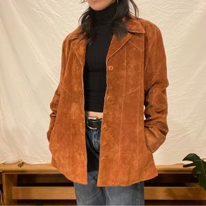 Vintage Suede Leather Jacket by Wilsons Leather